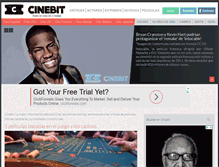 Tablet Screenshot of cinebit.com